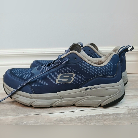 Skechers Work Max Cushioning Premier Steel Toe CSA Grade 1 M's 10 | Safety Shoe - Picture 2 of 14